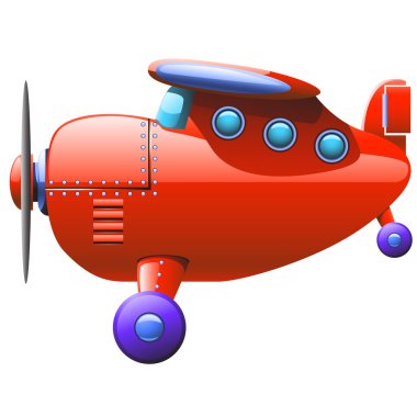 czerwony Airbusa