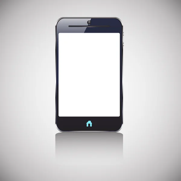 Ombre téléphone intelligent — Image vectorielle