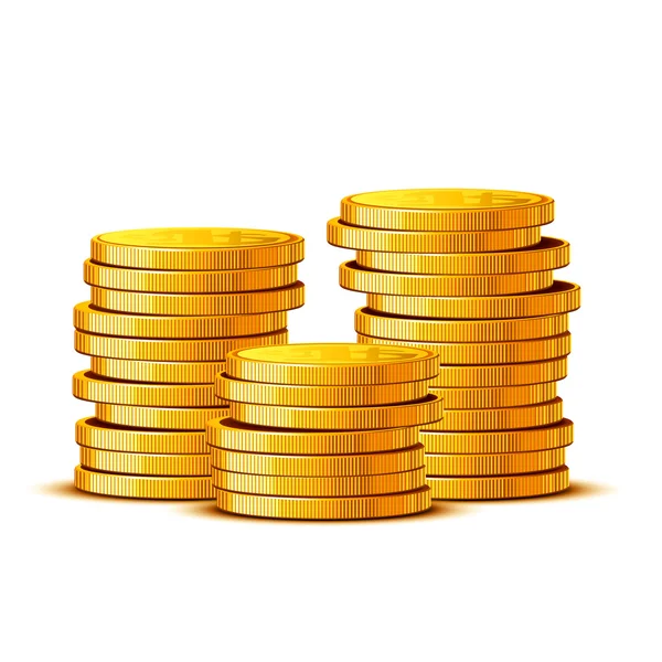 Coins — Stock Vector