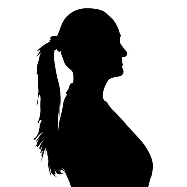Woman silhouette — Stock Vector