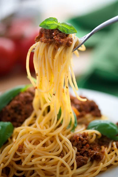 lezzetli spagetti bolonez