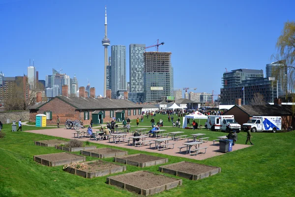 Sitio histórico nacional de Fort York — Foto de Stock