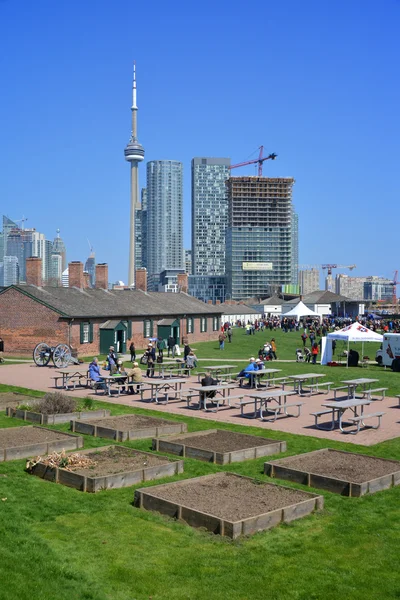 Sitio histórico nacional de Fort York — Foto de Stock