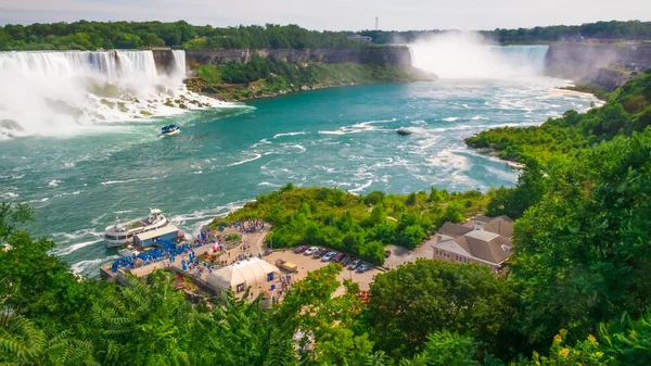 Panorama de las Cataratas del Niágara — Foto de Stock