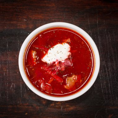 Pancar çorbası çorba