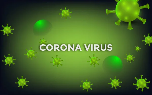 Corona Virus 2019 Banner — Stockvector