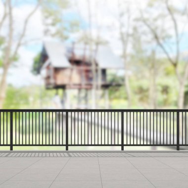 Balkon ve Teras dış arka plan bulanıklık