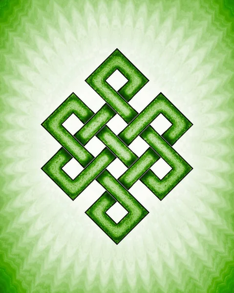 Illustration Eternal Knot Endless Knot Symbol — Stock Photo, Image