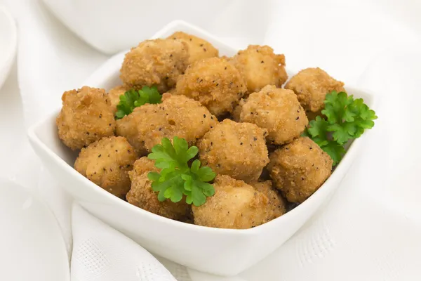 Fried Popcorn Chicken — Stock Photo, Image