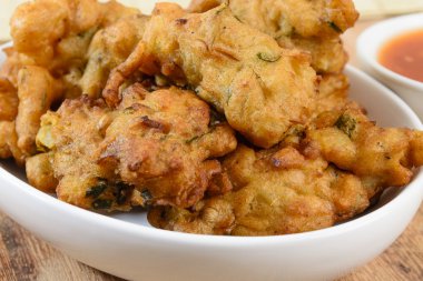 sebze pakora veya bhaji