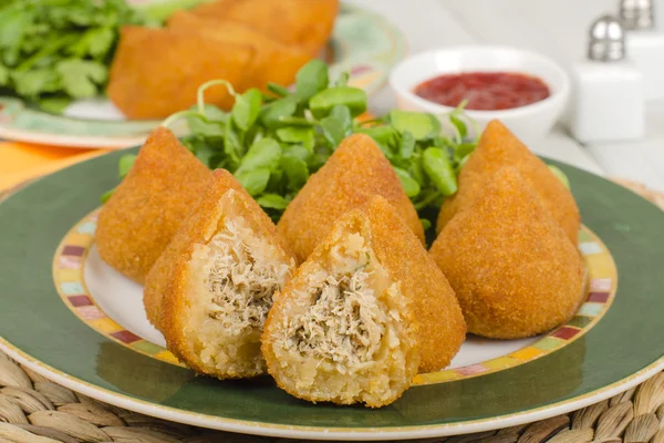 Coxinha de Galinha — Foto de Stock