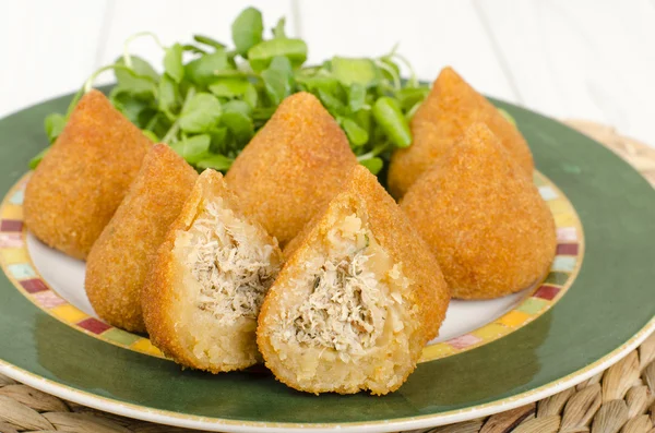 Coxinha de Galinha — Stock Photo, Image