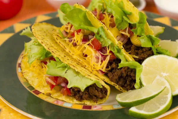 Tacos de carne — Foto de Stock