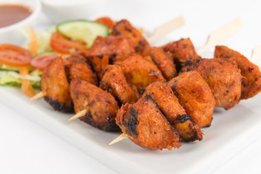 Chicken Tikka Kebab clipart