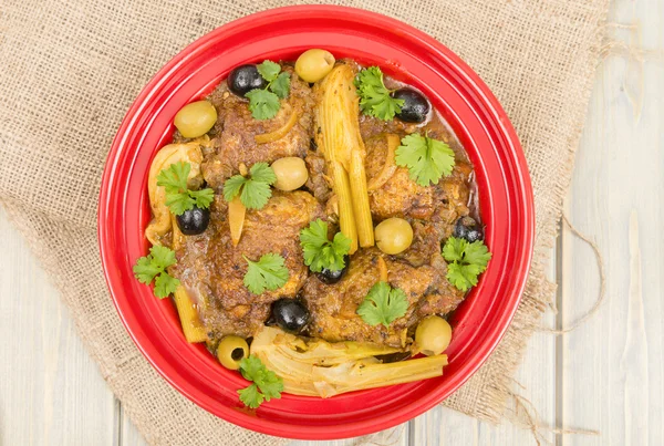 Tagine de poulet — Photo