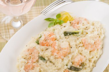 karides risotto bianco