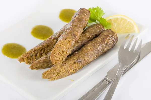 Seekh Kebabs — Fotografie, imagine de stoc