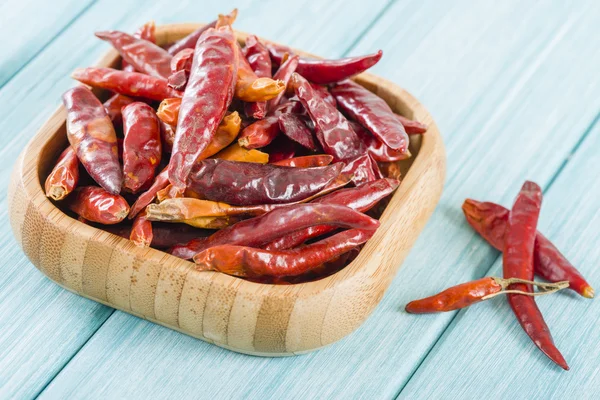 Czerwone suszone chilli — Zdjęcie stockowe