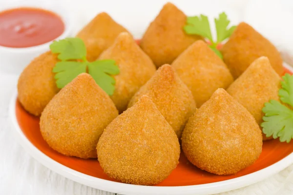 Coxinha de Galinha — Fotografia de Stock