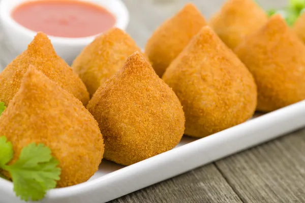 Coxinha de Galinha Fotos De Stock Sin Royalties Gratis