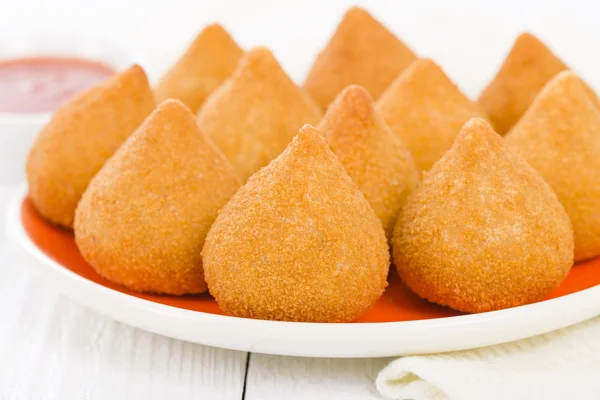 Coxinha de Galinha Images De Stock Libres De Droits