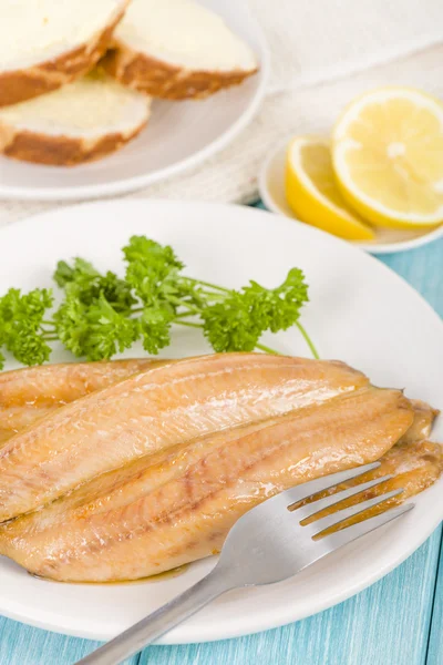 Füstölt kippers — Stock Fotó