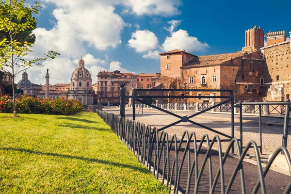 Forum Romanum - Palatinum, Roma, İtalya — Stok fotoğraf