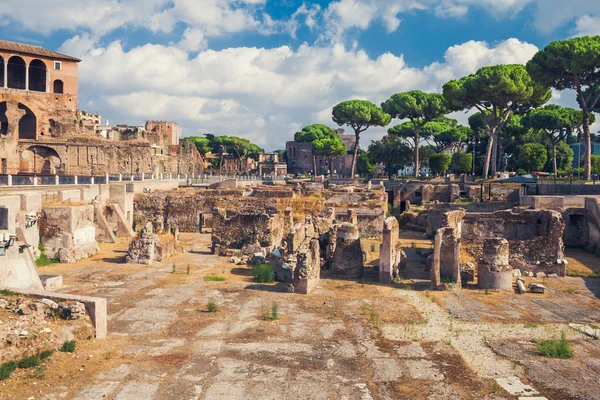 Forum Romanum - Palatinum, Roma, İtalya — Stok fotoğraf