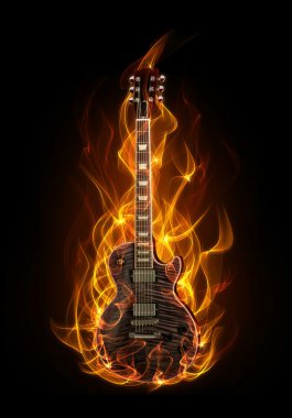 yangında gitar