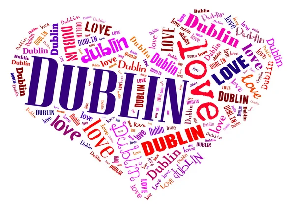 Amor Dublin — Fotografia de Stock
