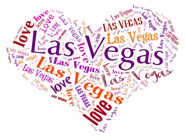 Love Las Vegas — Stock Photo, Image