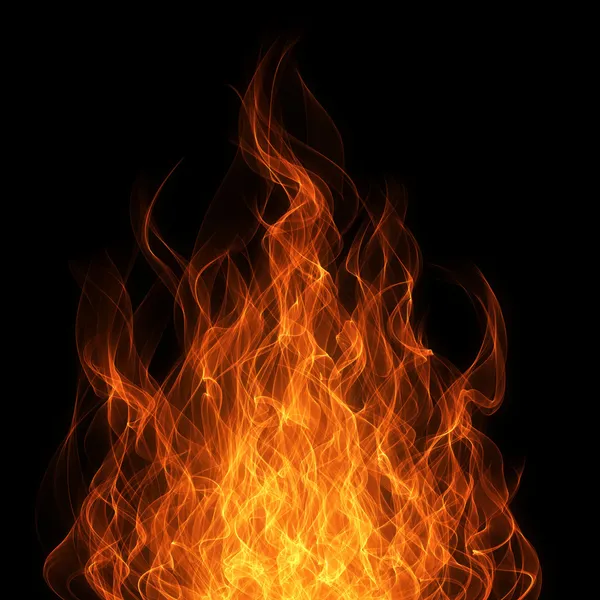 Fire and flame background — Stock Photo, Image