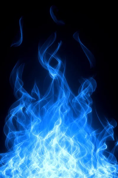 Kék Tűz — Stock Fotó