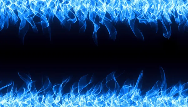Kék tűzoltó-szegély — Stock Fotó