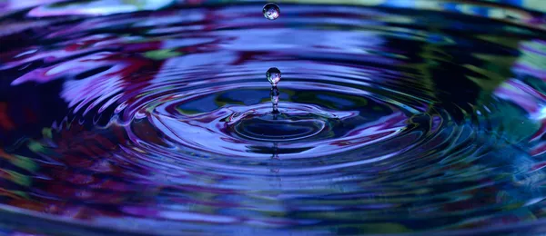 Goutte d'eau de près — Photo