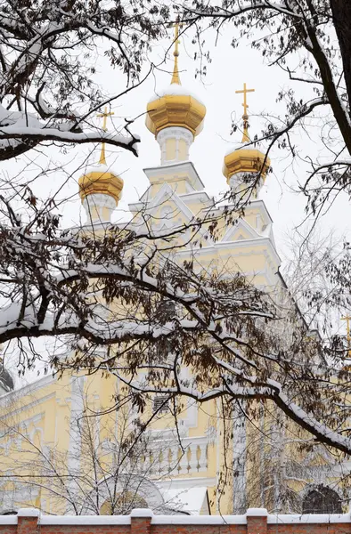 Orthodox monastery in Kharkov Ukraine — Stock Photo, Image