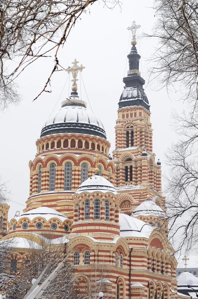 Blagoveshensky catedral en Jarkov, Ucrania —  Fotos de Stock