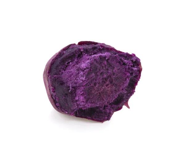 Purple Sweet Potato Isolated White Background — Stock Photo, Image