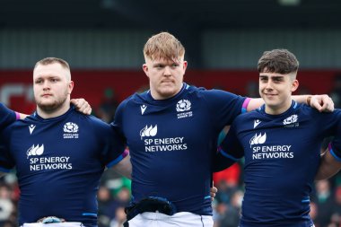 20 Mart 2022, Cork, İrlanda: İrlanda (59) ile İskoçya (5) arasında oynanan 20 Yaş Altı Ulusun Altında karşılaşma. 