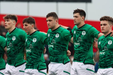 20 Mart 2022, Cork, İrlanda: İrlanda (59) ile İskoçya (5) arasında oynanan 20 Yaş Altı Ulusun Altında karşılaşma. 