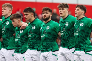 20 Mart 2022, Cork, İrlanda: İrlanda (59) ile İskoçya (5) arasında oynanan 20 Yaş Altı Ulusun Altında karşılaşma. 