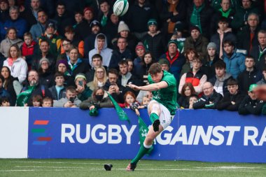 20 Mart 2022, Cork, İrlanda: İrlanda (59) ile İskoçya (5) arasında oynanan 20 Yaş Altı Ulusun Altında karşılaşma. 