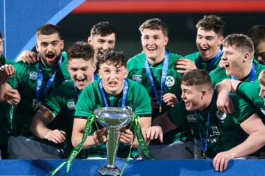 20 Mart 2022, Cork, İrlanda: İrlanda (59) ile İskoçya (5) arasında oynanan 20 Yaş Altı Ulusun Altında karşılaşma. 