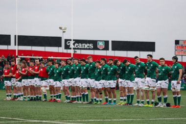 20 Mart 2022, Cork, İrlanda: İrlanda (59) ile İskoçya (5) arasında oynanan 20 Yaş Altı Ulusun Altında karşılaşma. 