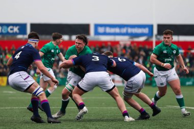 20 Mart 2022, Cork, İrlanda: İrlanda (59) ile İskoçya (5) arasında oynanan 20 Yaş Altı Ulusun Altında karşılaşma. 