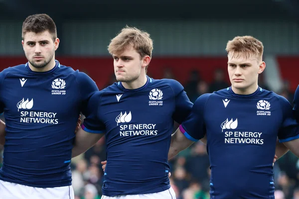 20 Mart 2022, Cork, İrlanda: İrlanda (59) ile İskoçya (5) arasında oynanan 20 Yaş Altı Ulusun Altında karşılaşma. 