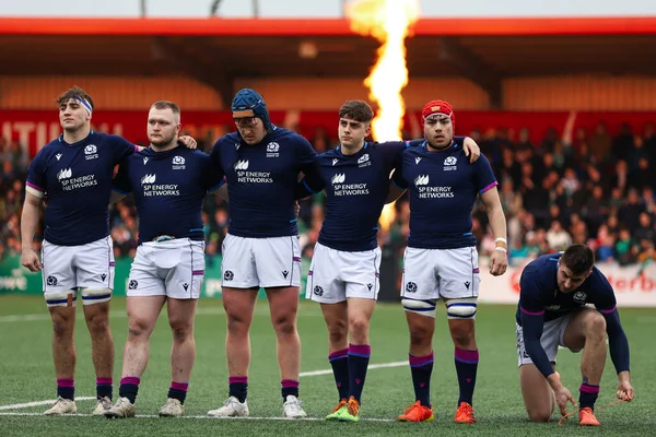 20 Mart 2022, Cork, İrlanda: İrlanda (59) ile İskoçya (5) arasında oynanan 20 Yaş Altı Ulusun Altında karşılaşma. 