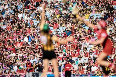 August 7th, 2022, Dublin Ireland; Senior Camogie All-Ireland Championship Final match between Cork 1-12 (15) and Kilkenny 1-13 (16) at Croke Park.