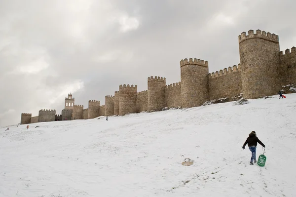 Mura di Avila — Foto Stock