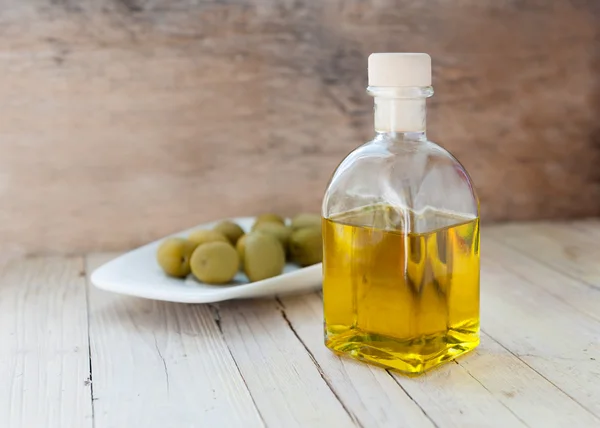 Oil bottle — Stock Photo, Image